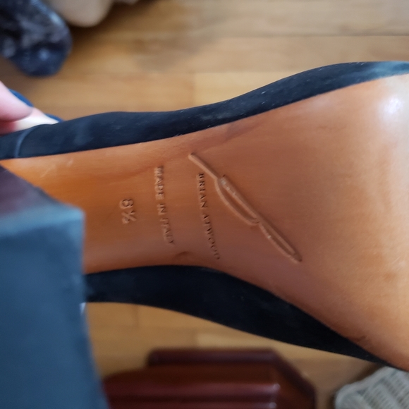 Brian Atwood Knee-high Suede boots - Picture 5 of 8